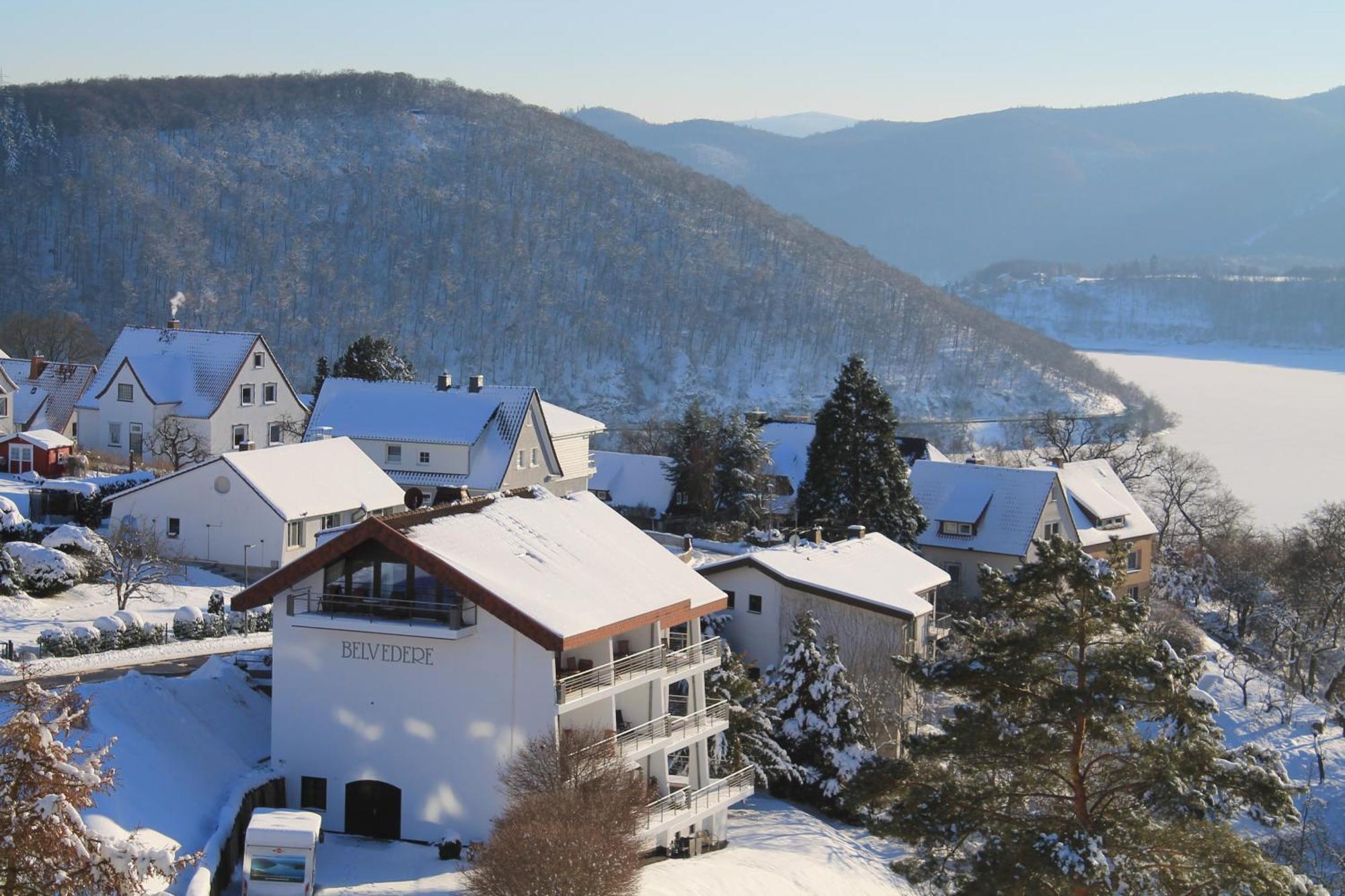 Belvedere Appart & Chalet - Ihr Zuhause Auf Zeit Am Edersee - Ihr Geschenk Die Gaestecard Grimmheimat Waldeck (Hessen) Exterior foto